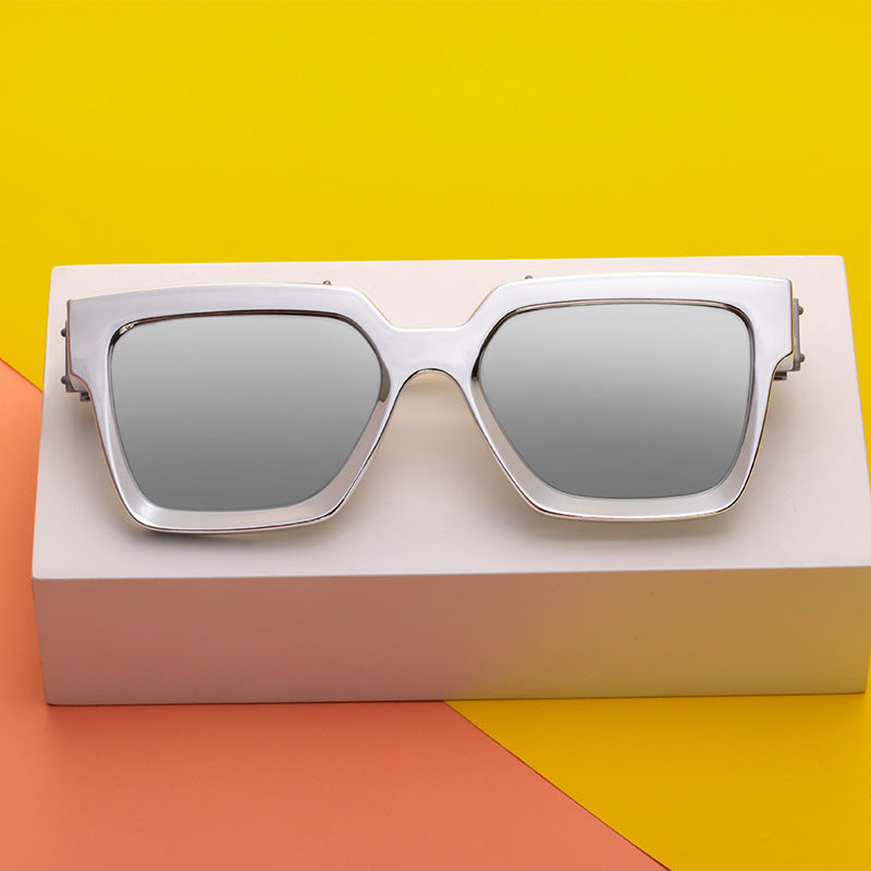 86229Small Frame Sunglasses for Women, European and American Style, Small Size, 0k Rich Man Same Style Sunglasses for Men, Trendy sunglasses