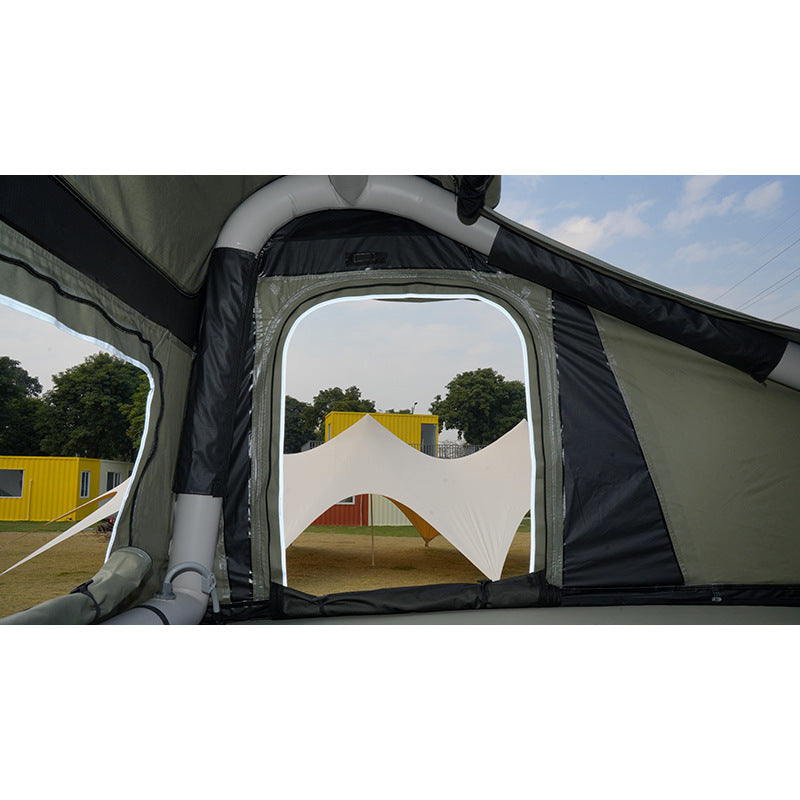 Outdoor Camping Inflatable Car Roof Tent Waterproof Sunproof Breathable Car-mounted Camping Travel All-season Universal - 图片 29