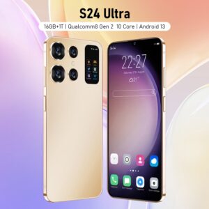 S24 AliExpress7.0Large Screen Smartphone16+1T All-in-One Low Price(Popular)