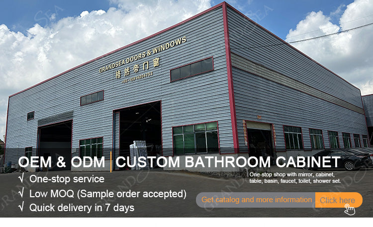 Modern Wood Bathroom Vanities Double Sink Waterproof Bathroom Cabinet - 图片 7