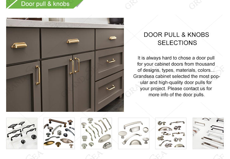 Foshan Factory Outlet Sale Kitchen Furniture Modern Lacquer Finished Kitchen Cabinets - 图片 22