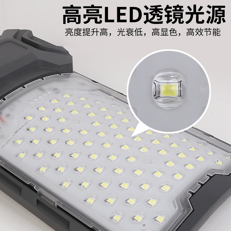 Lighting Time 2-in-1 Solar Street 60w Garden Light Power Supply Security Channel Wall Light - 图片 16