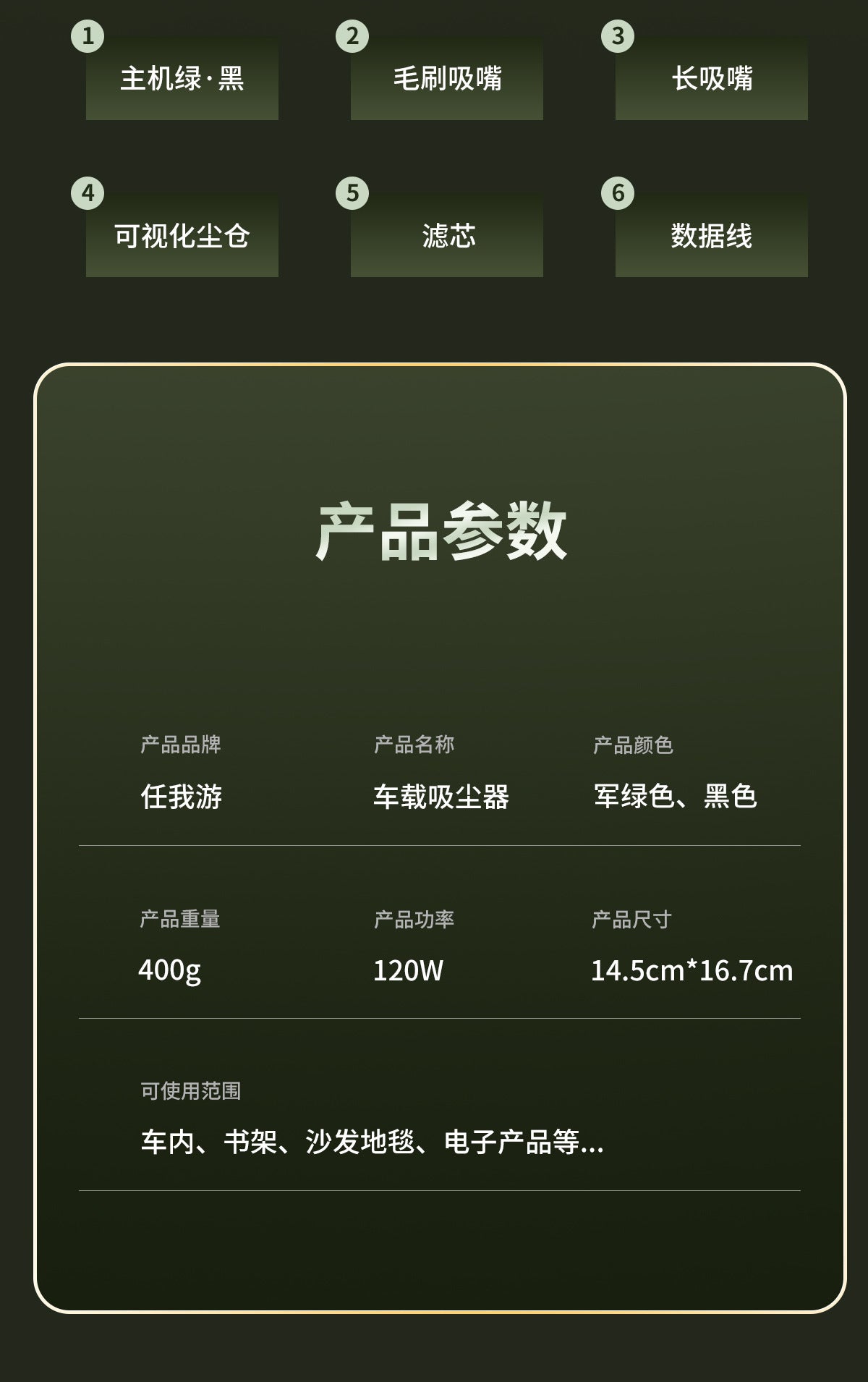 Car Wireless Handheld Vacuum Cleaner Mini Household High Power Wet and Dry Desktop Portable Small Vacuum Cleaner - 图片 27