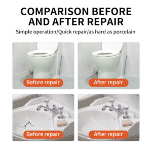 Manufacturer Tile Repair Agent Special Glue for Washbasin Bathtub Marble Ceramic Toilet Stone Repair Paste