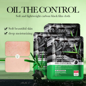 Cleansing Mask25g ZOZU Bamboo Charcoal Deep Cleansing Blackhead Removal Sheets Cross-Border Wholesale