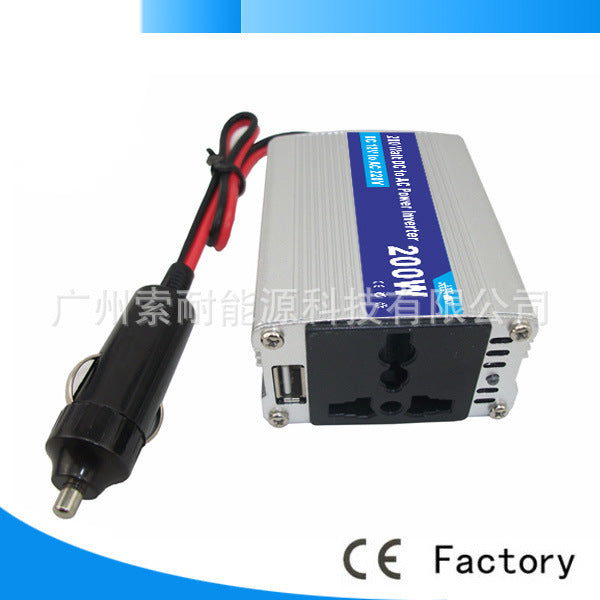 Vehicle Inverter200W DC12V Turn AC110V/220V Lazada Shopee E-commerce Export - 图片 12