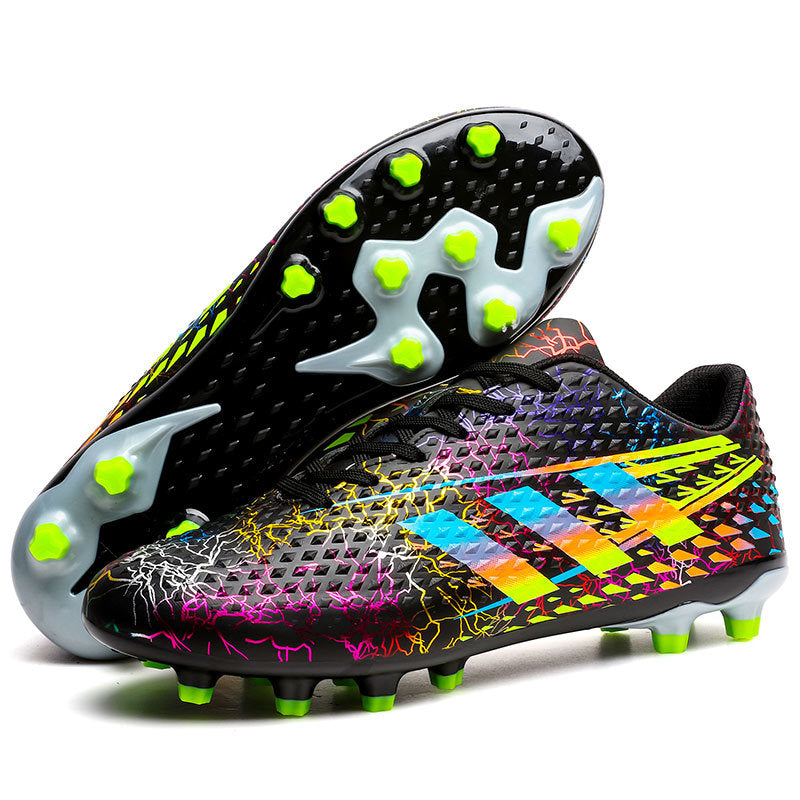 New professional football shoes for men and women AG Spike TF Broken Nail Youth Student Grassland Competition Training Shoes - 图片 6