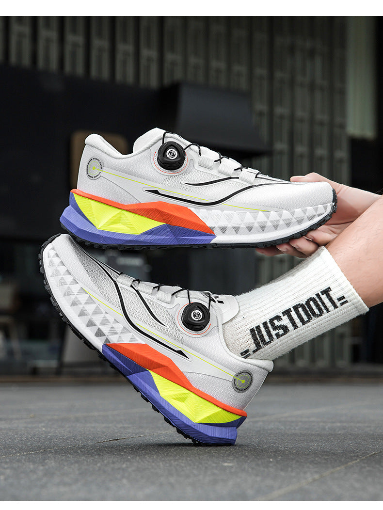 Full Palm Carbon Plate Sports Running Shoes Double Layer Popcorn Outdoor Trail Running Shoes Marathon Men's and Women's Shoes - 图片 27