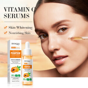 Papaya Vitamin C Essence30ml BIOAOUA Moisturizing and Hydrating Wholesale for Cross-Border Trade