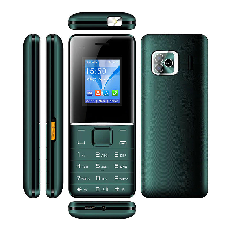 Factory1.77Triple SIM Card Slot GSM Button Straight Board Student Elderly Phone with Camera Long Standby - 图片 7