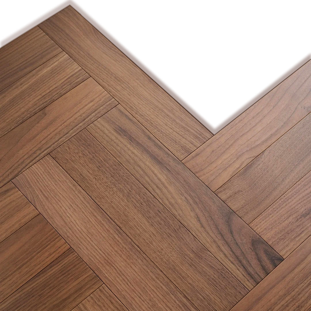 Customizable 15mm Brushed Modern Luxury Engineered Black Walnut Flooring Natural Grain UV Coating for Outdoor Premium Hotel - 图片 3