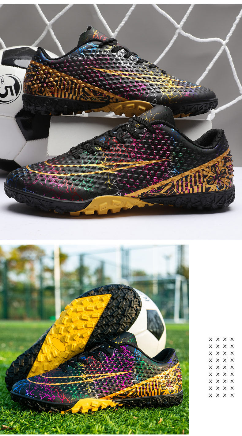 New professional football shoes for men and women AG Spike TF Broken Nail Youth Student Grassland Competition Training Shoes - 图片 53