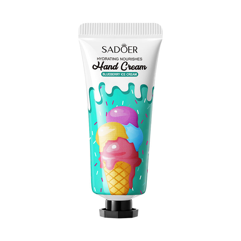 Green Tea Ice Cream Hydrating Hand Cream SADOER Autumn and winter hand cream cross-border foreign trade wholesale - 图片 10
