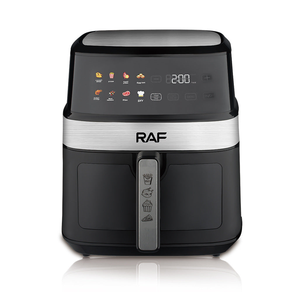 RAF European Standard Large Capacity Air Fryer8L Multifunctional Household Electric Deep Fryer with Visual Intelligent Touchscreen and Oil-Free - 图片 14