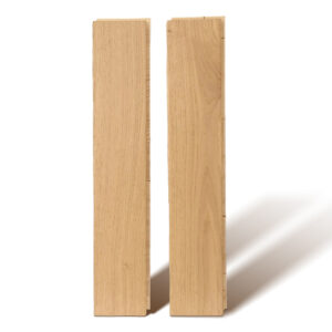 Eco Friendly Solid Oak Flooring UV Coated Hardwood Floor Waterproof Anti-Slip Excellent Dimensional Stability for Modern Outdoor