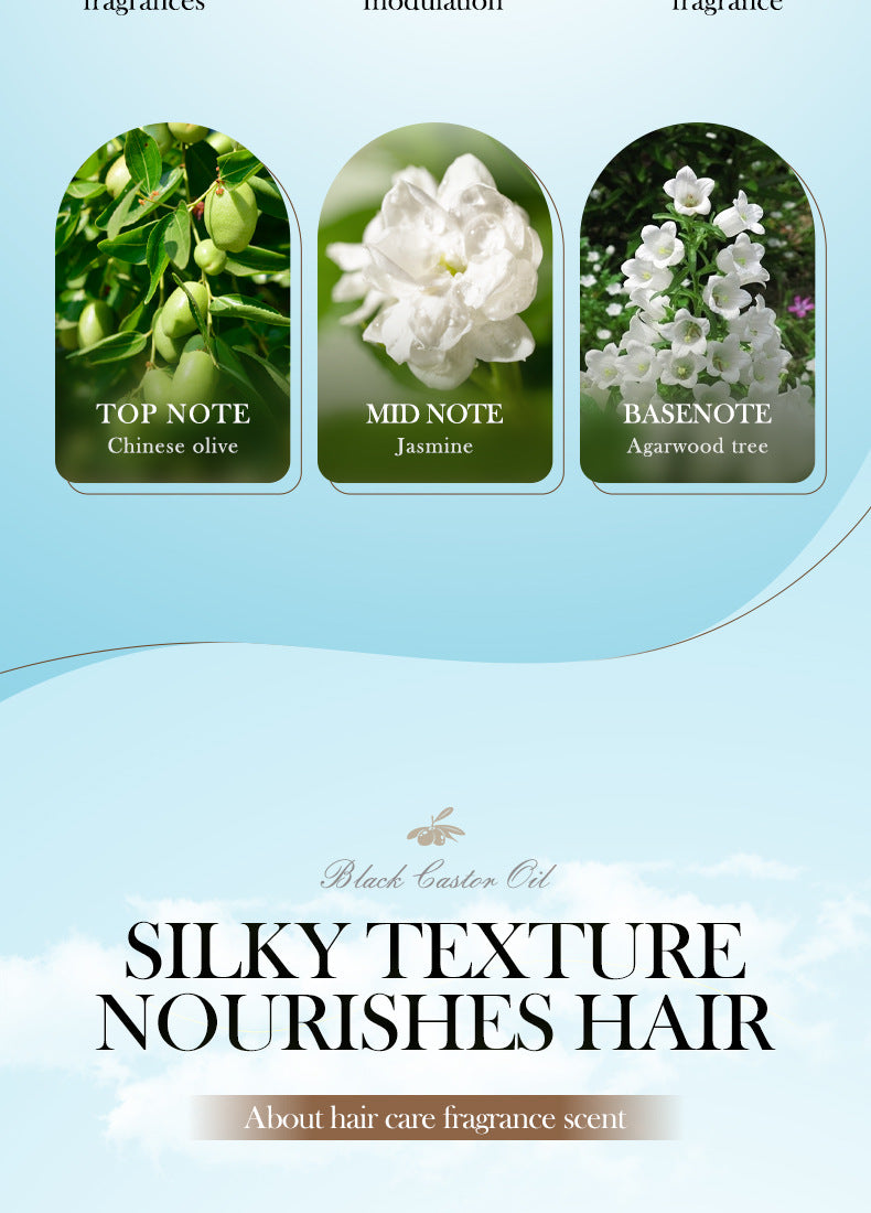 Black Castor Oil Hair Mask500gSADOER Nourishing, Smooth and Fluffy Conditioner Cross-Border Wholesale - 图片 20