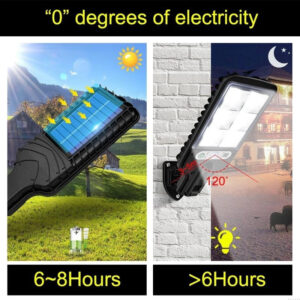 New Outdoor Solar Street Light Waterproof Sensor Garden Light Rotatable Stand Garden Light Wall Light New Rural Area
