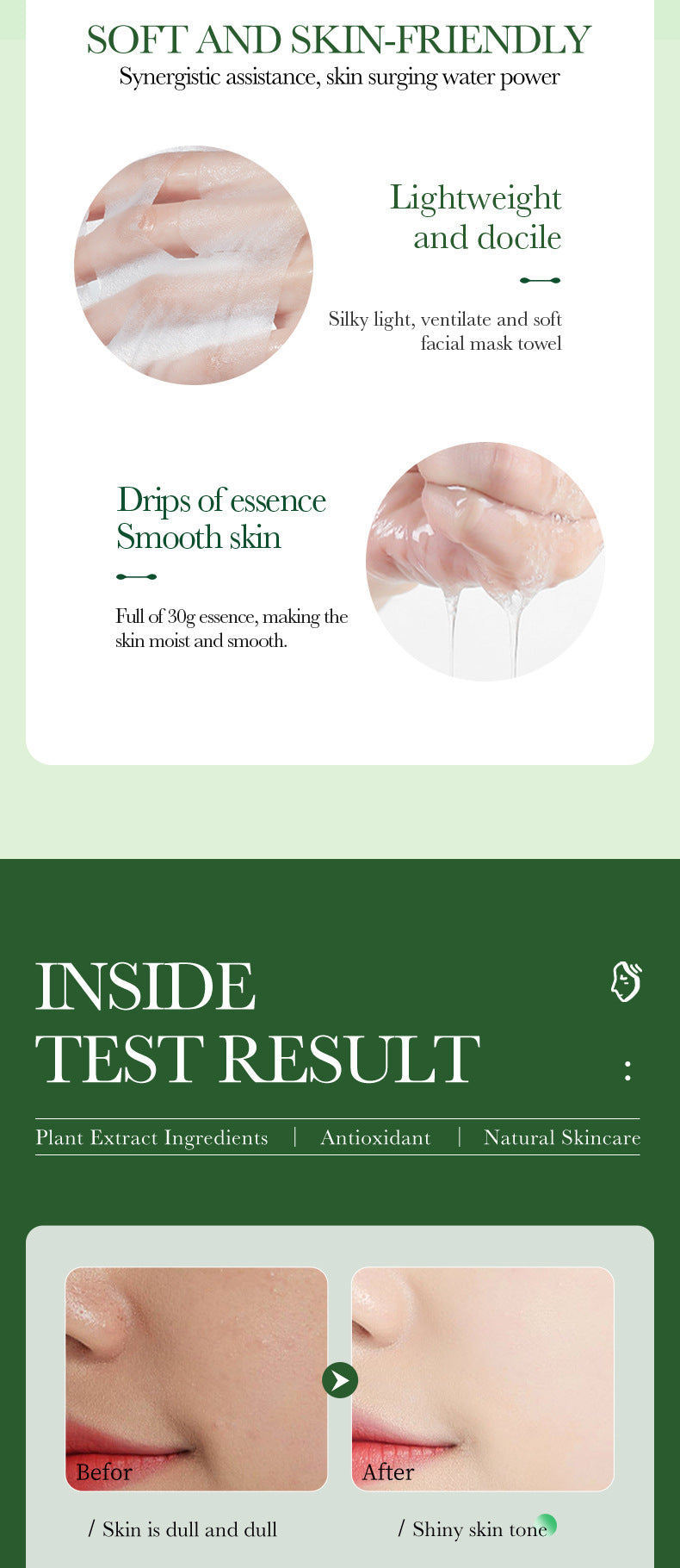 Olive Oil Mask25g ZOZU Hydrating Moisturizing Tablets for Cross-Border Wholesale - 图片 14