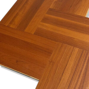 High Quality Customizable A/AB Grade Solid Teak Wood Flooring Eco-Friendly Waterproof Factory Sale Luxury Interiors Bedroom Gym