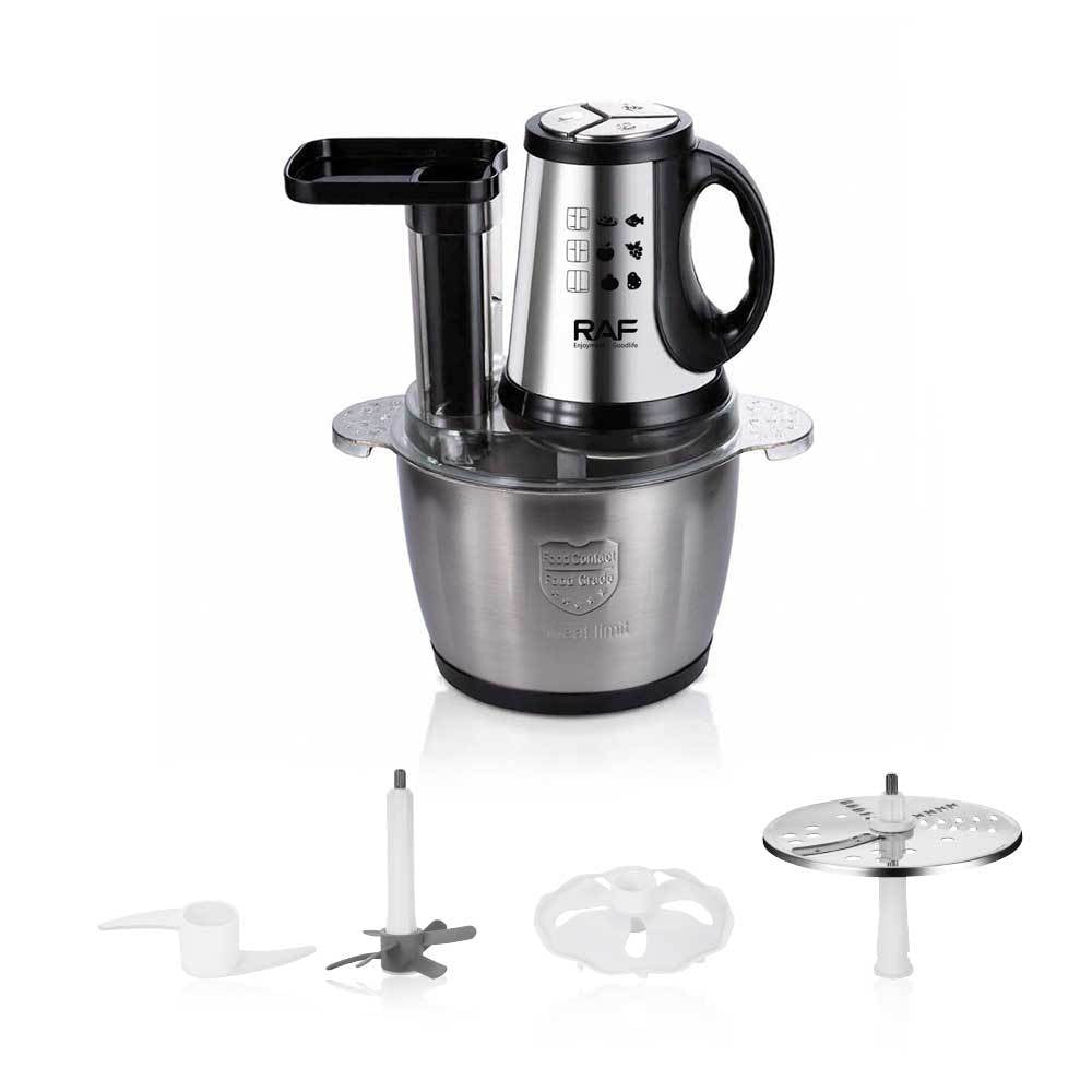 RAF European Standard Household Meat Grinder3L Press Shredding Vegetable Cutter Blender Food Processor Multifunctional Meat Grinder - 图片 9