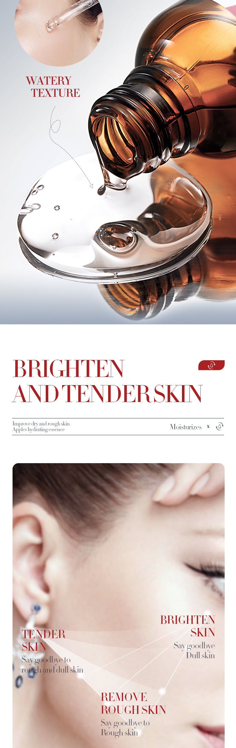 Fruit Essence15ml Apple Plant Moisturizing and Hydrating Export Manufacturer Wholesale - 图片 10