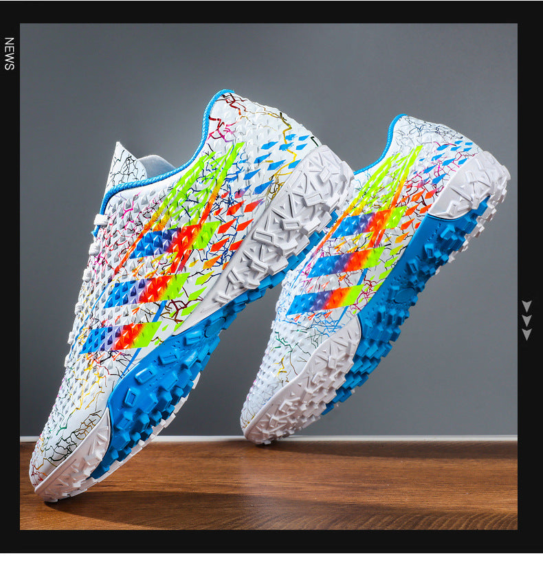 New professional football shoes for men and women AG Spike TF Broken Nail Youth Student Grassland Competition Training Shoes - 图片 57