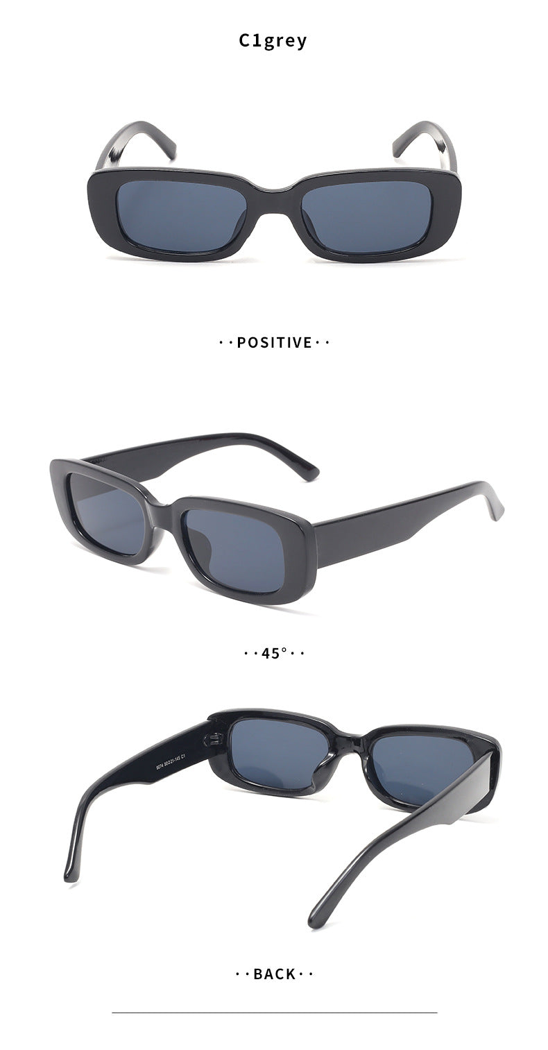 Vintage Cat Eye Sunglasses for Women Fashion Trend Oval Small Frame Sunglasses Sun Protection Glasses sunglasses - 图片 15