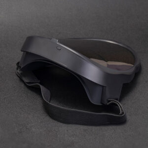 Halloween Colorful LED Glowing Mask Party Sunglasses Rechargeable diy Dynamic Light-Up Mask Face Shield