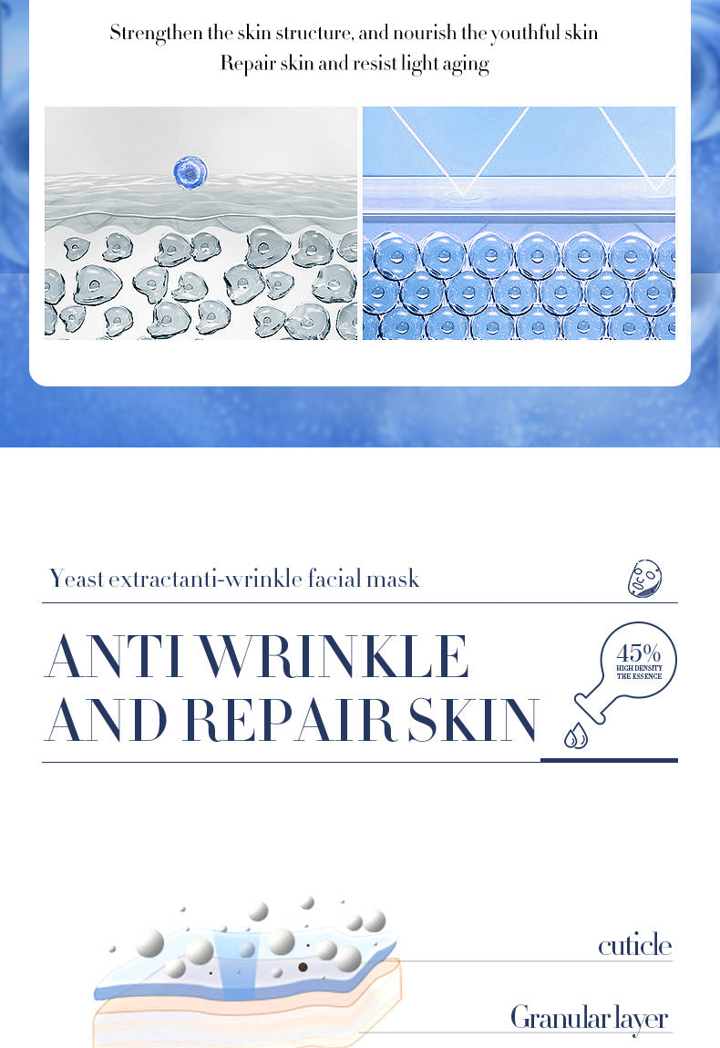 Bifid Yeast Mask30gBIOAOUA Hydrating Moisturizing Tablets for Cross-Border Wholesale - 图片 14