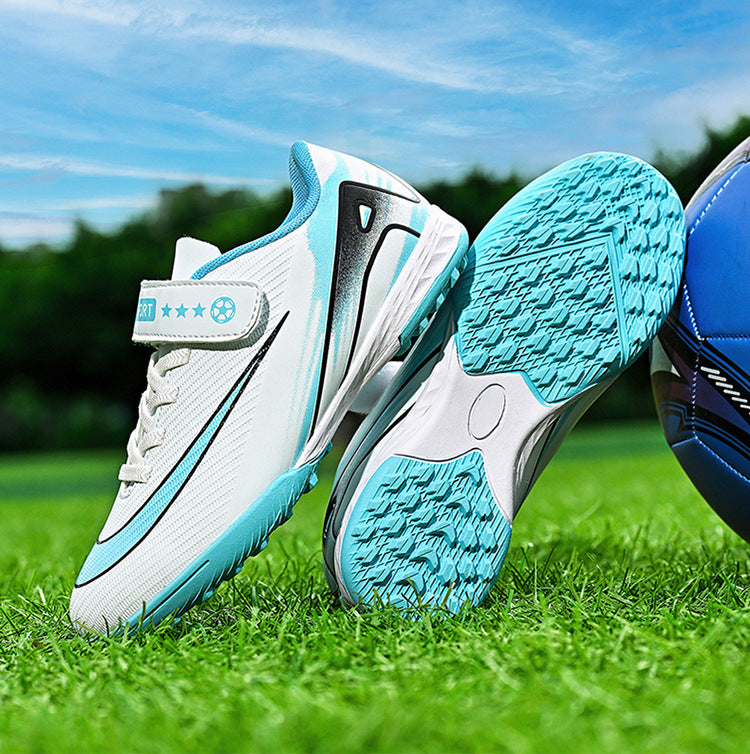 2025World Cup Children's Soccer Shoes Boys Youth Students Girls Spike Long Spike Competition Training Sports Shoes - 图片 39