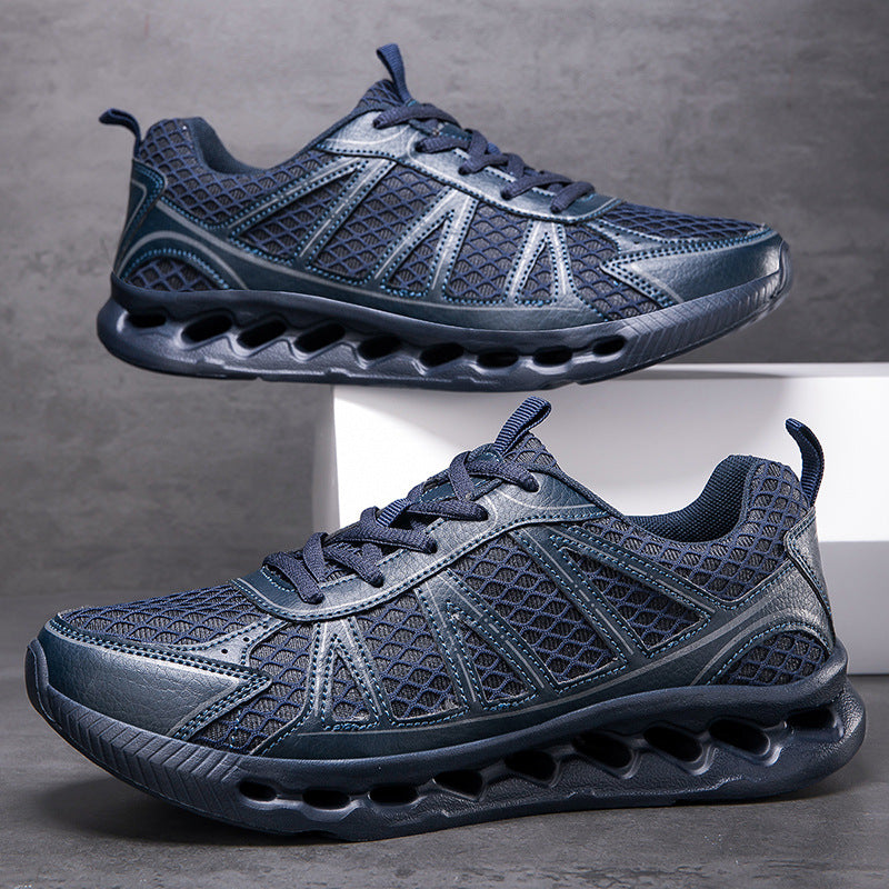 New Men's Running Shoes Large Size Mesh Breathable Casual EVA Lightweight cushioning rebound city commuter shoes - 图片 8