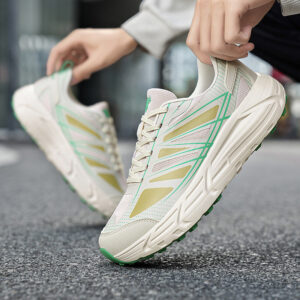 Autumn New Soft Sole Ultra-light Running Shoes Non-slip Wear-resistant Sports Wide Toe Casual Shoes Fashionable Sports Comfortable Trendy Shoes