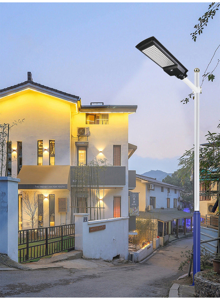 Wholesale Integrated LED Solar Street Light Human Induction New Rural Household Outdoor Garden Lamp ABS Body IP65 for Road - 图片 23