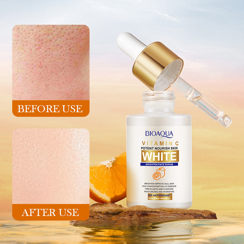 VC Essence30mlBIOAOUA Vitamin C Whitening, hydrating, moisturizing, and nourishing cross-border wholesale - 图片 3