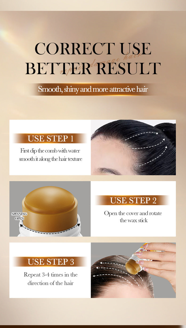 Batahana Hair Wax Stick SADOER Styling Hair Wax Stick Cross-Border Wholesale - 图片 14