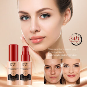 ICVC#Sunscreen Foundation40g Large Capacity Waterproof Long-lasting Non-smudge Lazy Primer Cream E-commerce