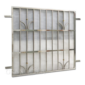 Factory Price Steel Burglar Bars Aluminium windows Security Iron Window Grill Net Design