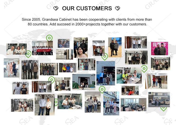 High Glossy White 120cm Width Stock Clearance Bathroom Vanity Wall Mounted Glass Basin With Mirror - 图片 26