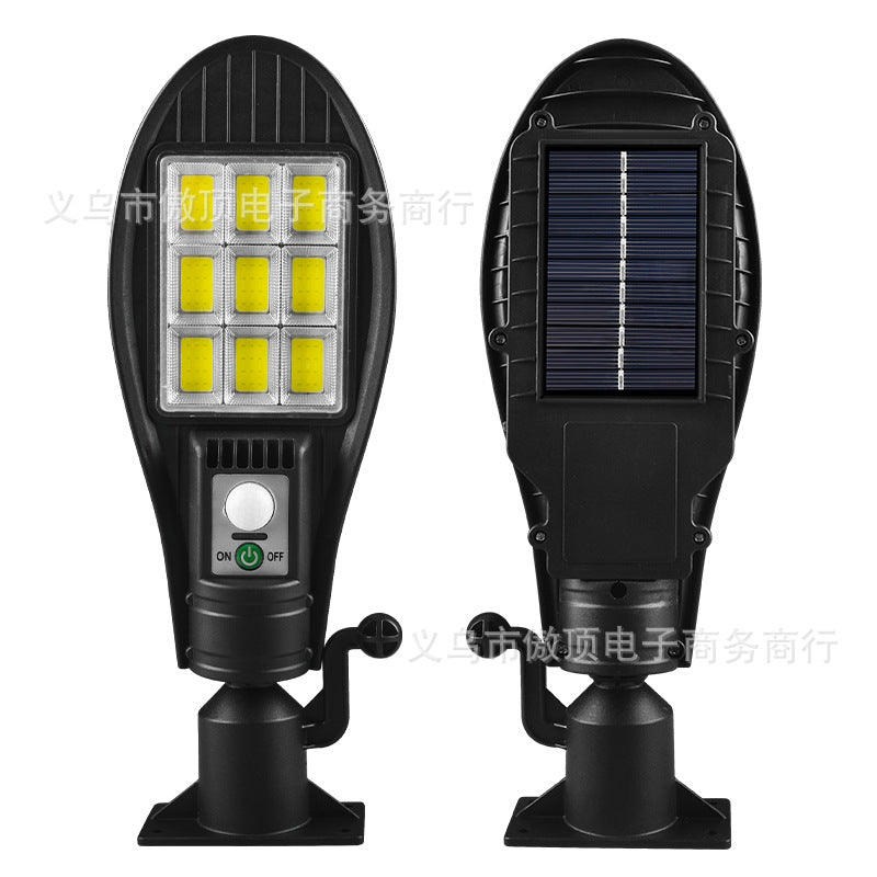 Outdoor Solar Light Human Body Sensing Wall Light Integrated Street Light with Remote Control Garden Light Waterproof Garden Light - 图片 4