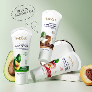 SADOER Fruit Combination Moisturizing Hand Cream Hydrating Autumn and Winter Hand Cream  Foreign Trade Wholesale