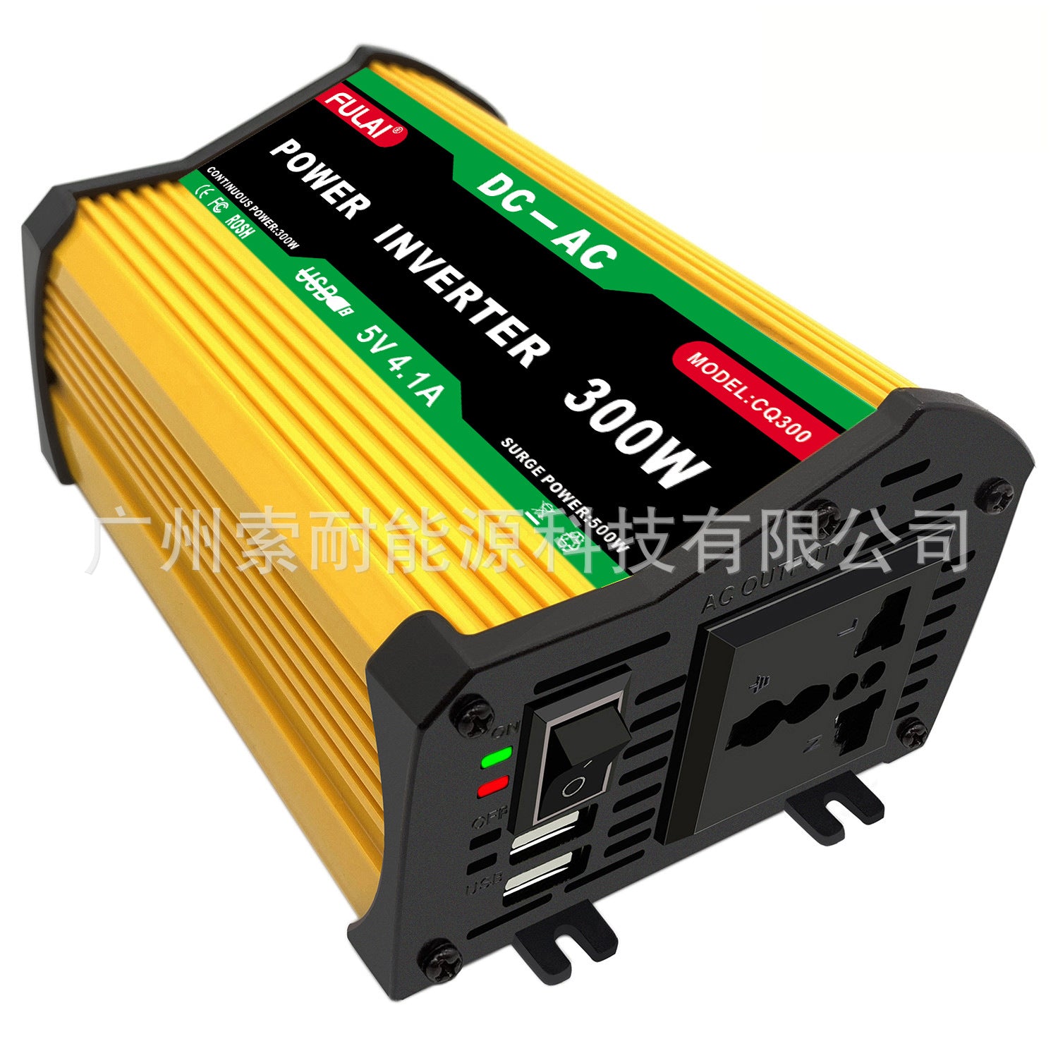 300W Vehicle Inverter12V Turn110V220V Double USB E-commerce car power inverter - 图片 6