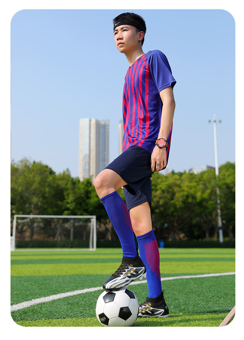 New high-top soccer shoes for men and women AG Spike TF Broken Nail Youth Student Grassland Competition Training Shoes - 图片 27