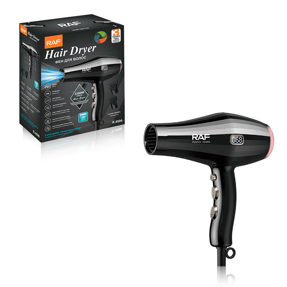 RAF European Standard2200W Hot and Cold Air Hair Dryer High Power Household Hotel Hair Dryer Electric Hair Dryer4506 - 图片 13