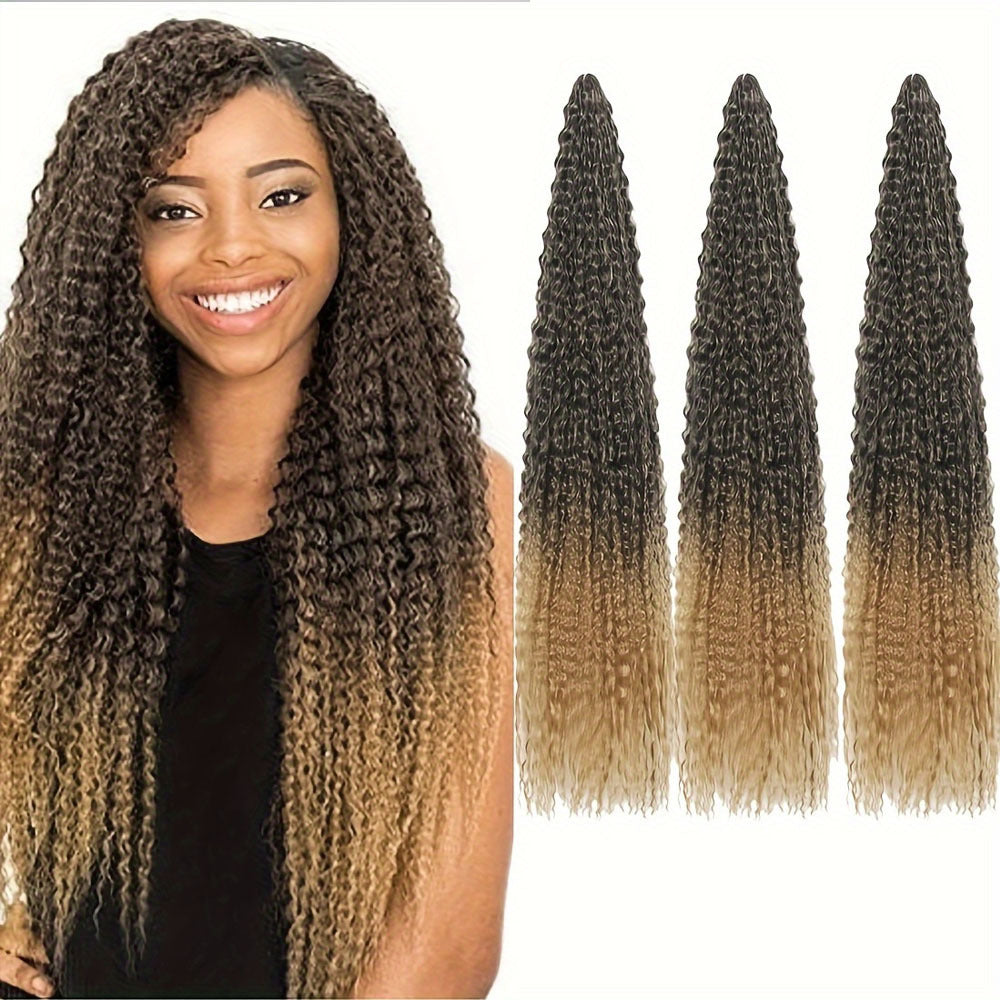 16/24Inch Cross-Border Synthetic Crochet Wig Brazilian Braids High-Temperature Fiber High-Temperature Fiber Braids - 图片 13
