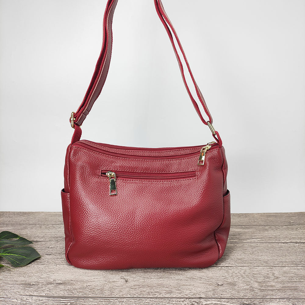 Mom's Handbag for Women2025New Genuine Leather Crossbody Bag Large Capacity Luxury Top Layer Cowhide Versatile for Middle-aged - 图片 13