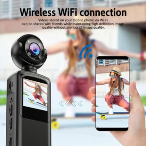 New high-definition handheld clip-on camera1080P Belt WIFI HD Law Enforcement Recorder Outdoor Sports Camera