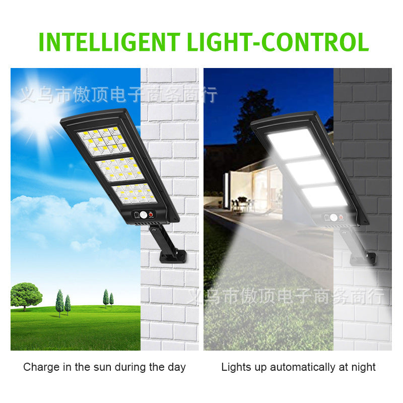Outdoor Solar Lights LED Wall Lamp Human Body Induction Street Light Waterproof Garden Light Remote Control Courtyard Light Wall Lamp - 图片 10
