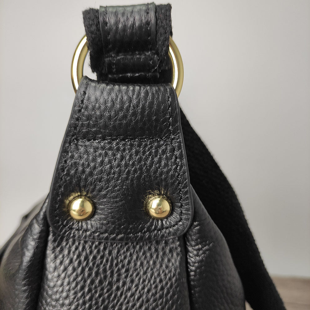 Guangzhou Shiling Genuine Leather Women's Bag for Middle-aged and Elderly Mothers, Multi-pocket Large Capacity Single Shoulder Crossbody Bag Trend - 图片 25