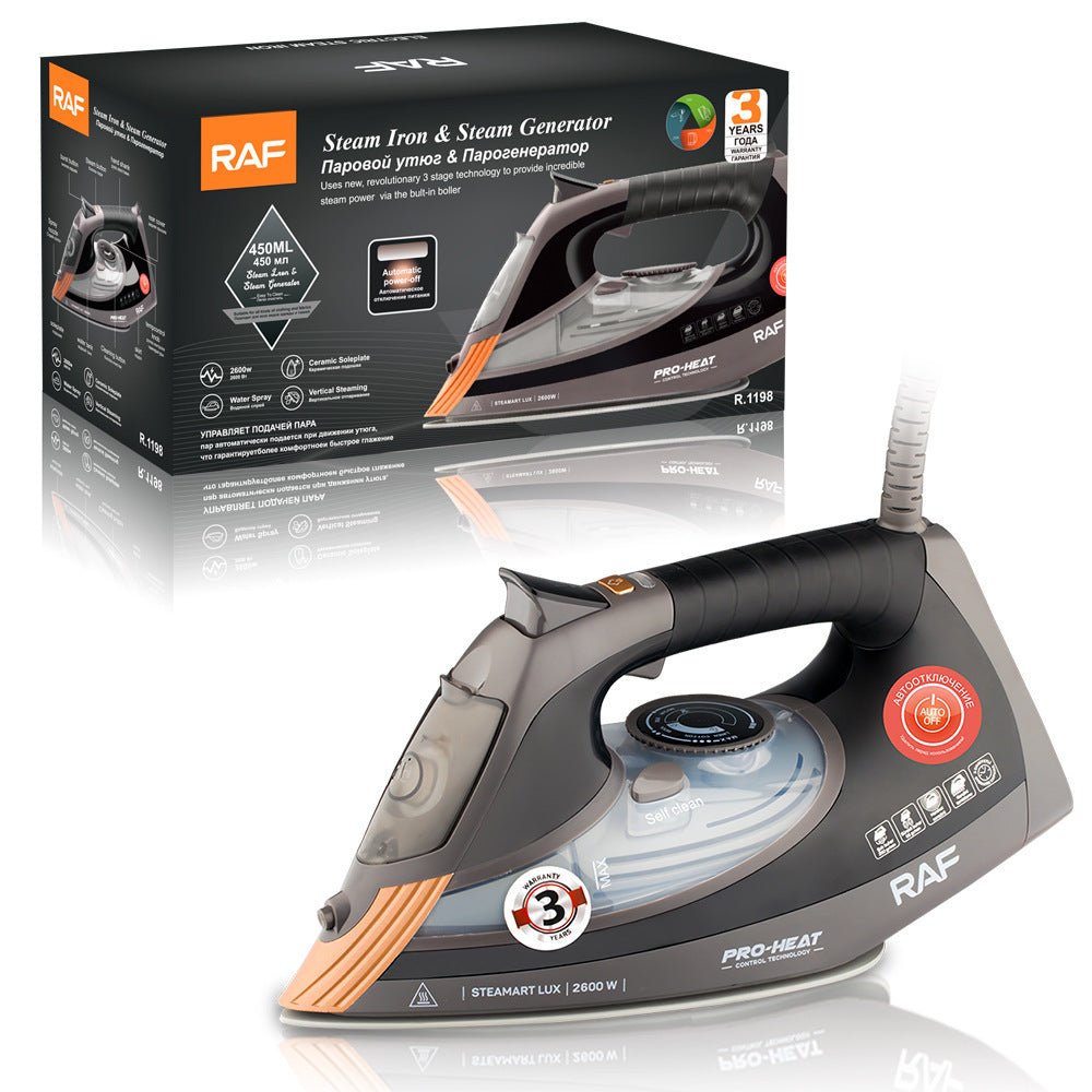 RAF European Standard Automatic Steam Electric Iron Household Handheld Fully Automatic Steam Electric Iron Ironing Machine - 图片 11