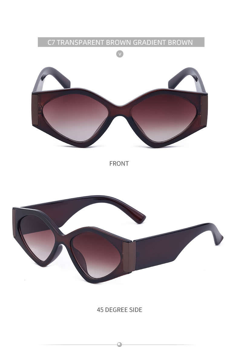 European and American style sunglasses for women trendy high-end feel ins Trendy Fashion Sunglasses for Women Wholesale sunglasses - 图片 30